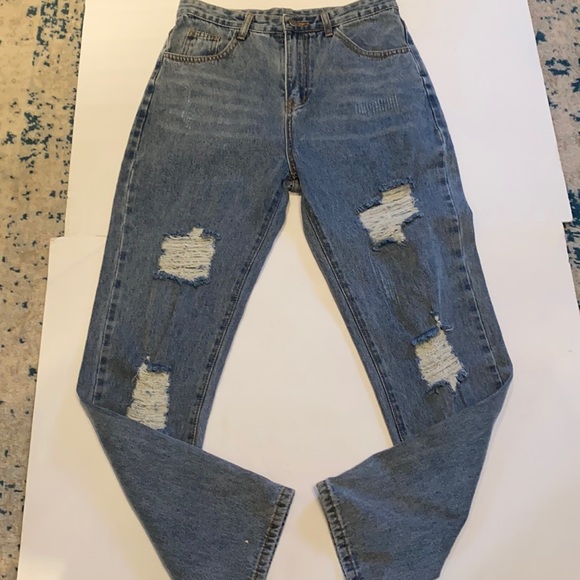 SHEIN Denim - SHEIN HIGH RISE MOM JEANS